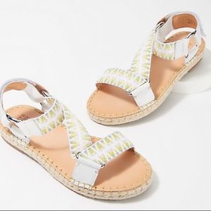 Frye Kole Adjustable Asymmetrical Leather Sandals